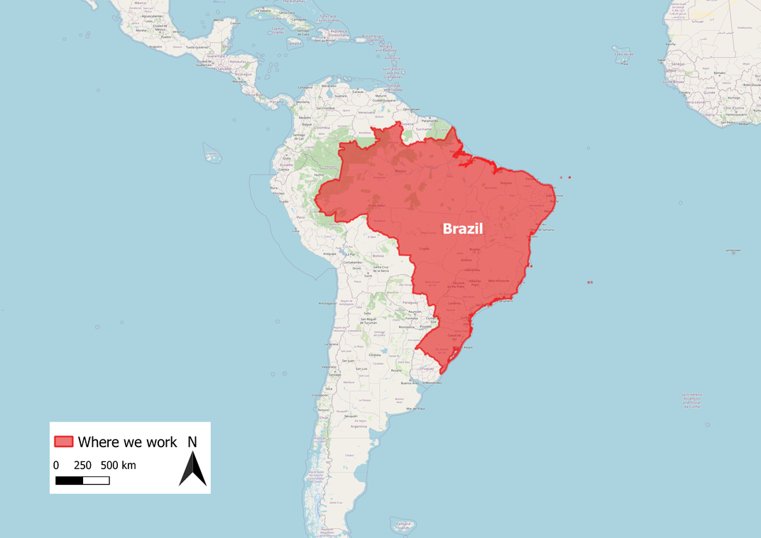 Brazil map